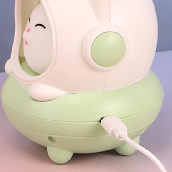 Cartoon Astronaut Cat Desk Lamp USB Rechargeable Flexible Gooseneck Table Reading Light Home Office Bedroom Bedside Night Light