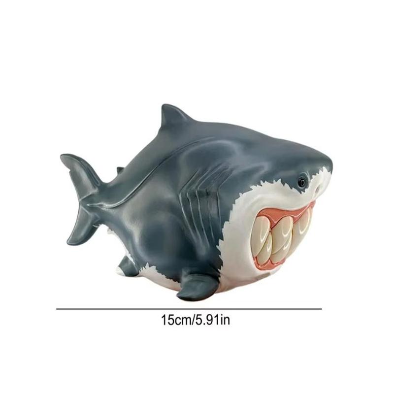 Whale Shark Monster Ornament Home Patio Ornament Home Creative Ornament Ocean Animal Figures For Science Fiction Fans