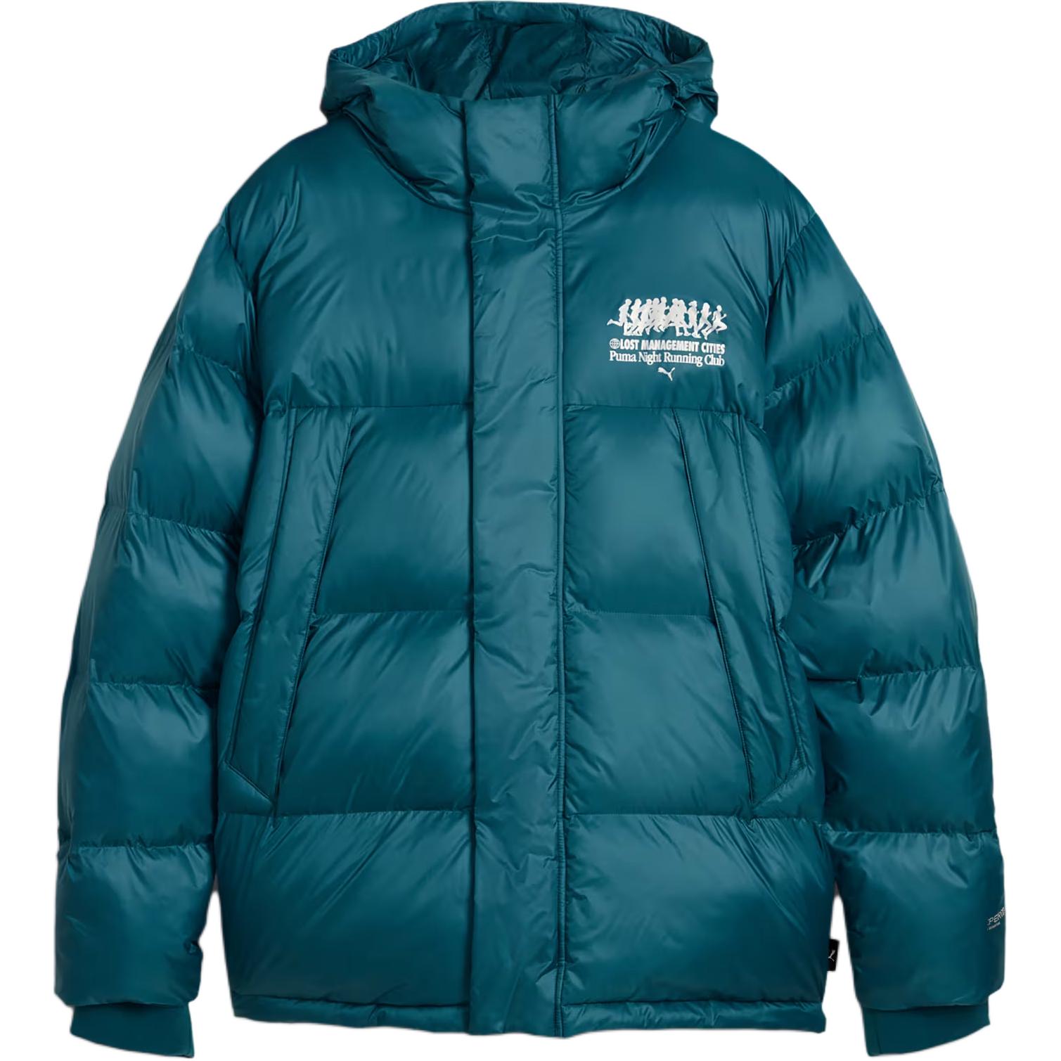 

PUMA x LMC Men s Hooded Puffer Jacket Deep Teal 626557-22 M