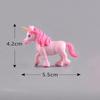 Miniatures Figurines Unicorn Garden Diy Ornaments Decor Micro Dollhome Landscape