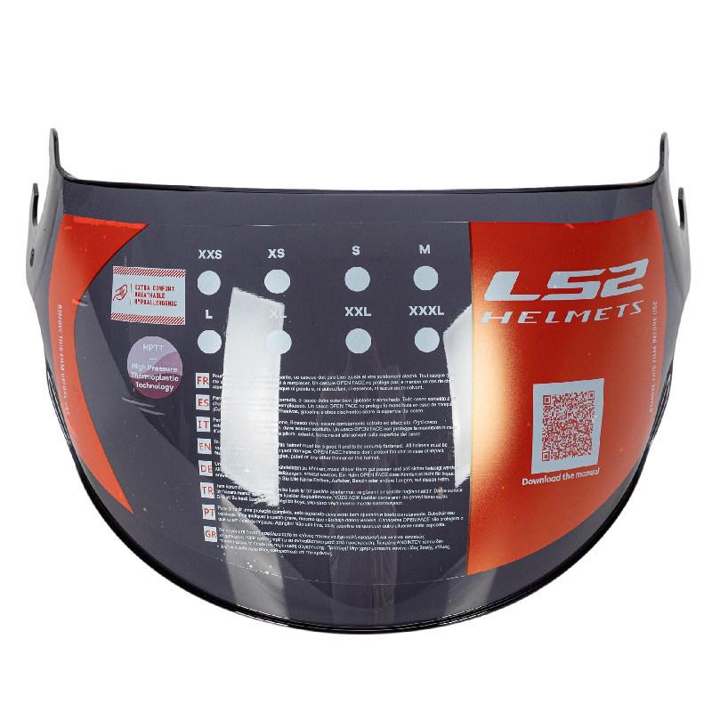 LS2 OF562 Air Flow Helmet Shield - 4 Color Options