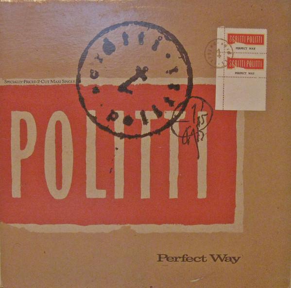 

12inch Record SCRITTI POLITTI Perfect Way 9203620 Warner Bros. Re 1985 Canada Dance Electronica Used