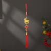 2027 Chinese New Year Goat Hanging Ornament Red Tassel Lucky Spring Festival Decor Gifts