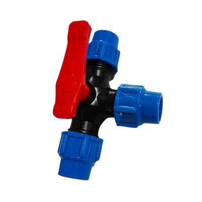 High-Performance PE Pipe Fittings Leak-Free Connections And Easy Installation Three-way Valves