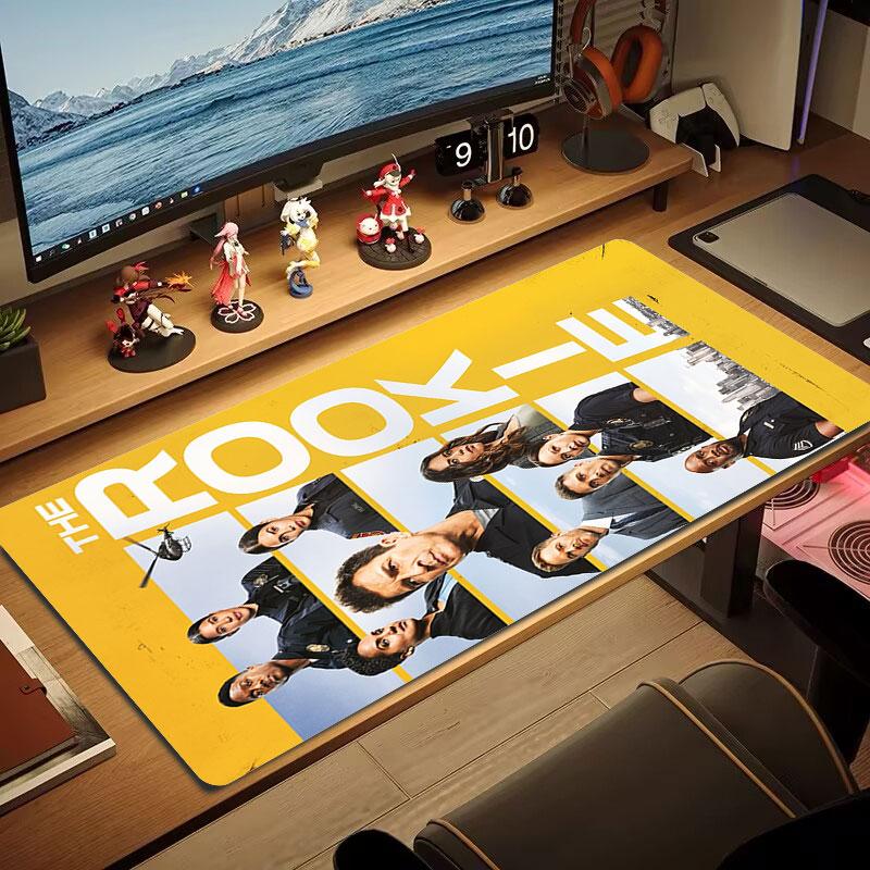 Noob Old Man Mouse Pad, Large Gaming Desk Mat, Non-slip XXL Mousepad for Laptop & Tablet, Mini PC Playmat with Stitched Edges