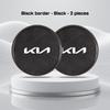 Car Leather Alloy Coaster For Kia GTLine RIO K2 K3 K4 K5 k8 Sportege Picanto Optima Soul Ceed Water Cup Holder Pad Non-slip Mat rnqt40