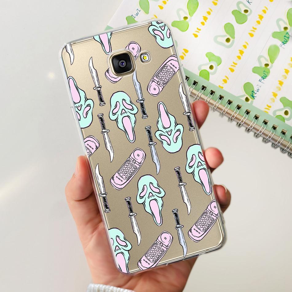 Pour Samsung Galaxy A5 2016 Coque Samsung A5 2017 2015 A500F A520F SM-A510F Impression Élégante Silicone Souple TPU Coque Arrière de Téléphone