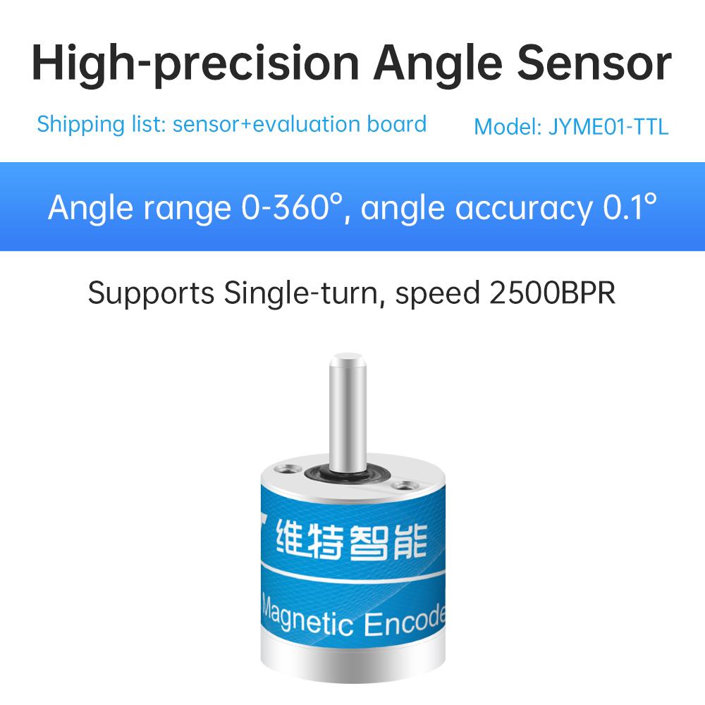 WitMotion JY-ME01 High-precision 18-bit Resolution Absolute Encoder Digital Rotation Angle Measurement Sensor