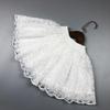Girls' Lace Trim Short Skirt - Mesh Puffy Skirt for Toddlers & Kids