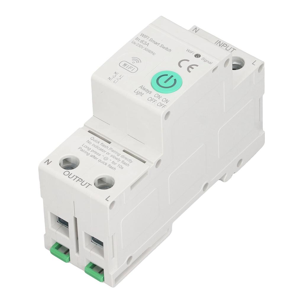 Smart Metering Leckageschalter Fernbedienung Sensibel 63A 2P Elektrische Überwachung Schutzschalter AC230V