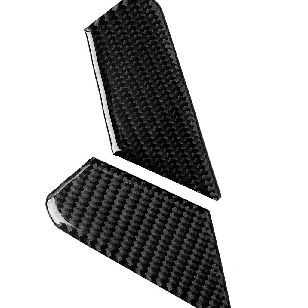 4pcs for Alfa Romeo Giulia 2017- Car Door Bowl Decor Cover Trim Stickers Auto Interior Accessories Carbon Fiber