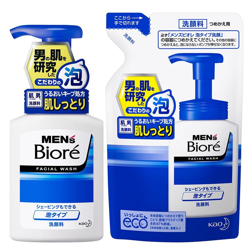 

Biore Foam Face Wash 150ml Refill 130ml [Bulk Purchase] Men s +