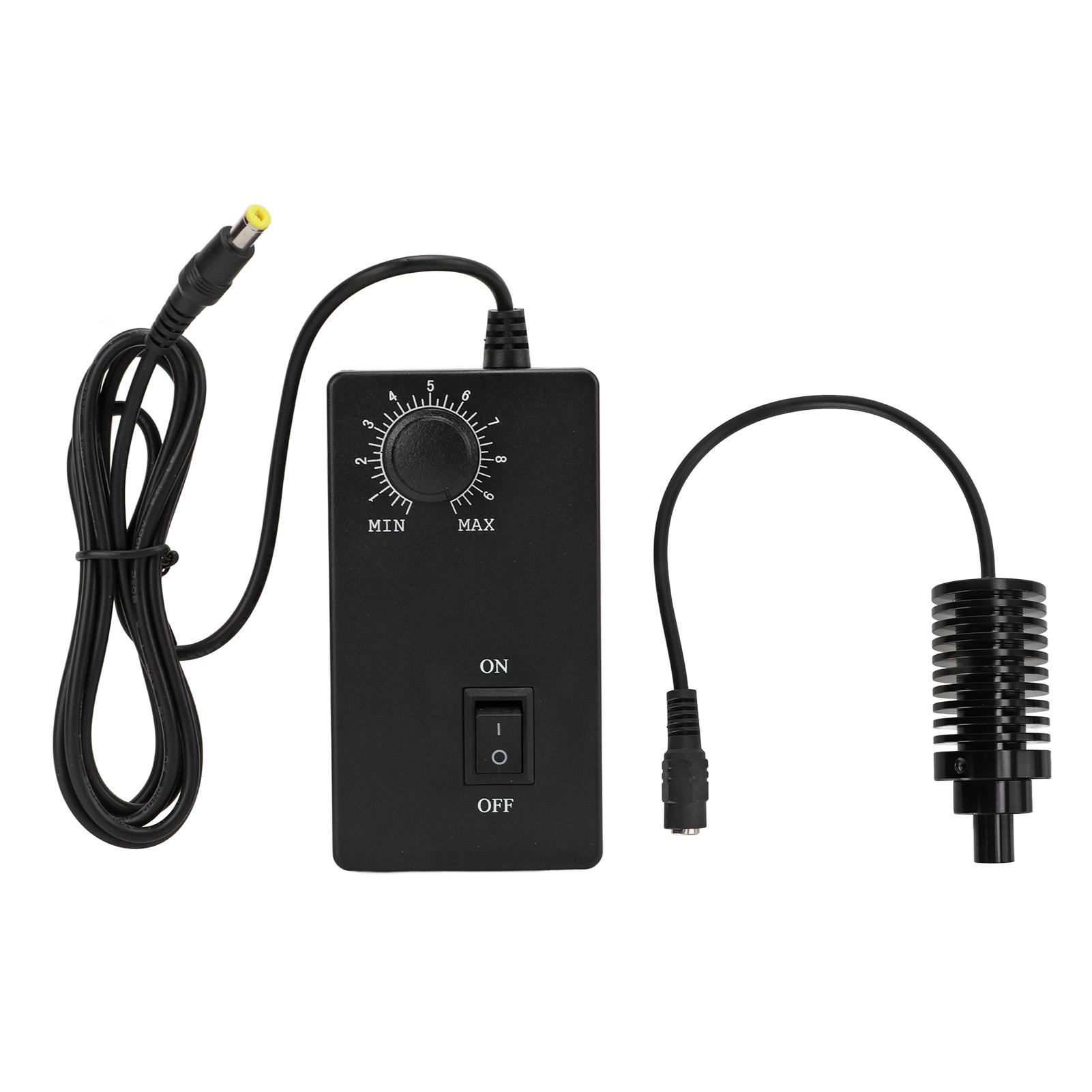 

Microscope Coaxial Light Adjustable Brightness Wear Resistant Heat Dissipation Microscope LED Spot Light білий