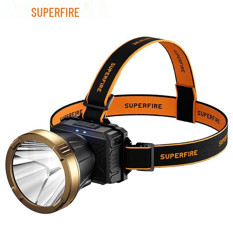SupFire High-Power Rechargeable LED Headlamp