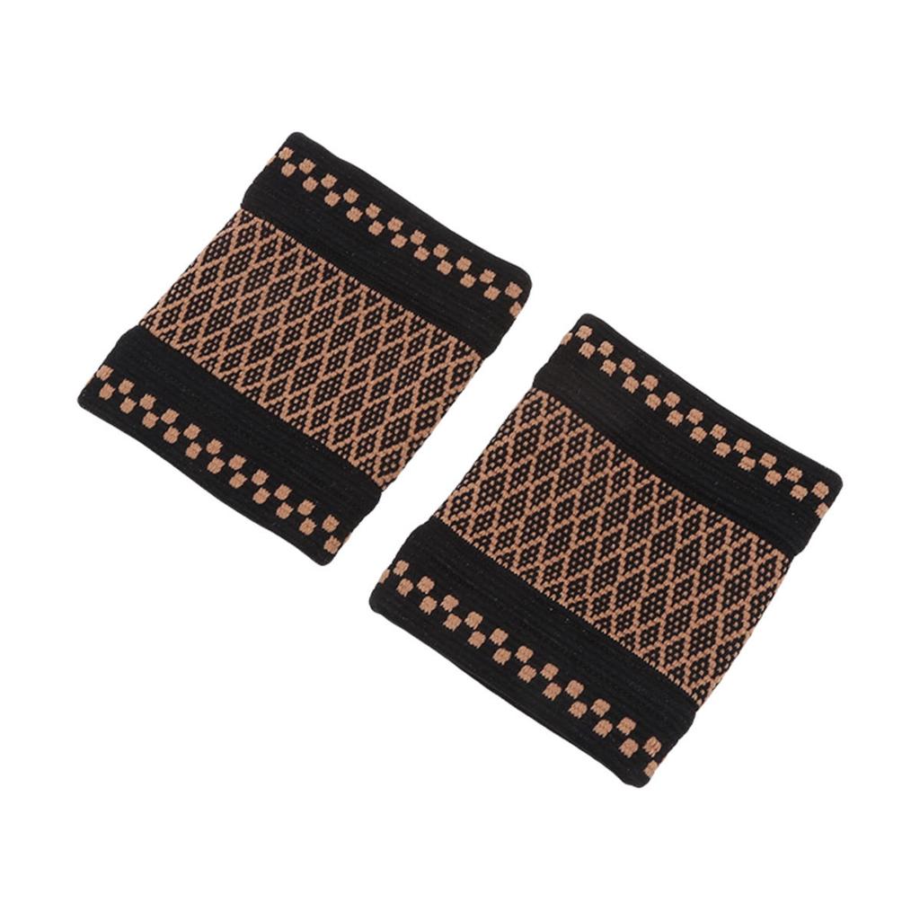 A Pair of Men's Wrist Guard Professional Sports Fitness Wrist Brace Support Protector Elastic Knitted Breathable Compression Wristband