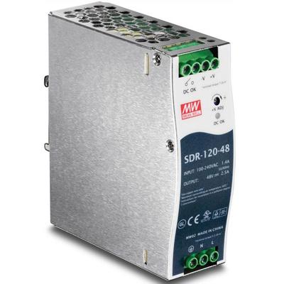 TRENDNET TI-S12048 Proprietary Power Supply Module - 120 W - DIN Rail - 120 V AC, 230 V AC Input - 48 V DC Output - 91%