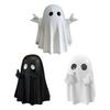 Halloween Ghost Figurine Cute Small Finger Ghost Statue Spooky Resin