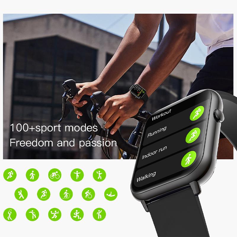 Q19 Pro Max Bluetooth-compatible Calling Smart Watch Heart Rate Sleep Monitoring Fitness Tracker Smart Bracelet