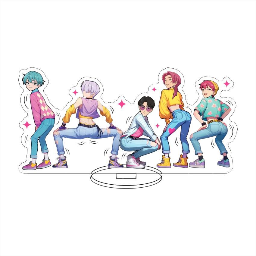 K-POP Demon Hunter Acrylic Standee: Witch Squad Edition