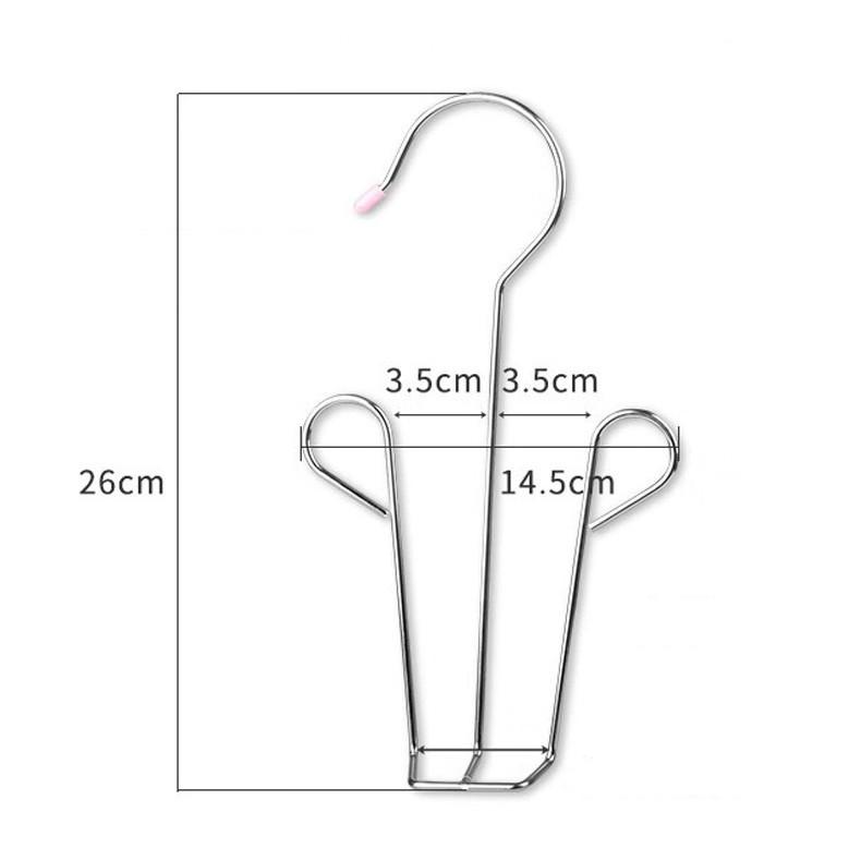 2 Pcs Solid Household Multifunctional Dormitory Outdoor Sunshine Shoe Rack Hooks U-shaped-2pcs 549₽