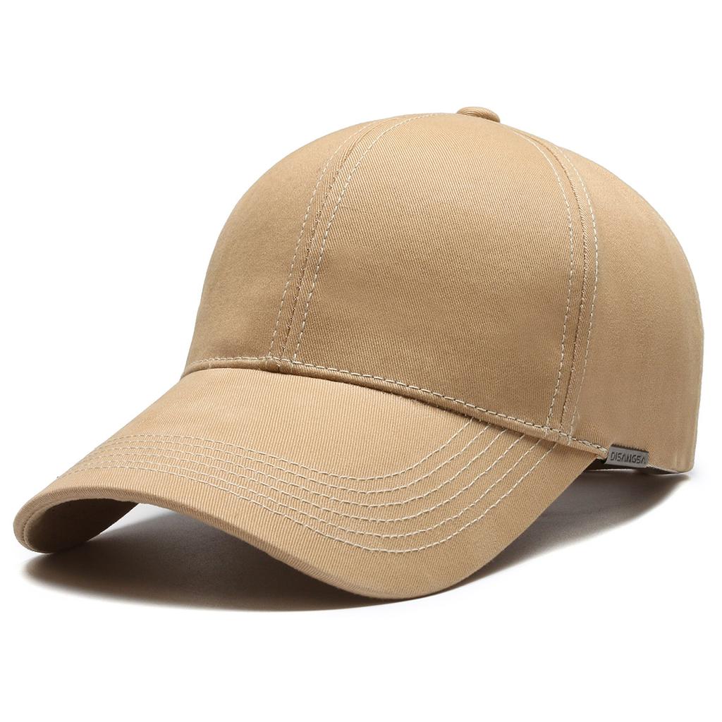 Men's Spring Autumn Solid Color Baseball Cap