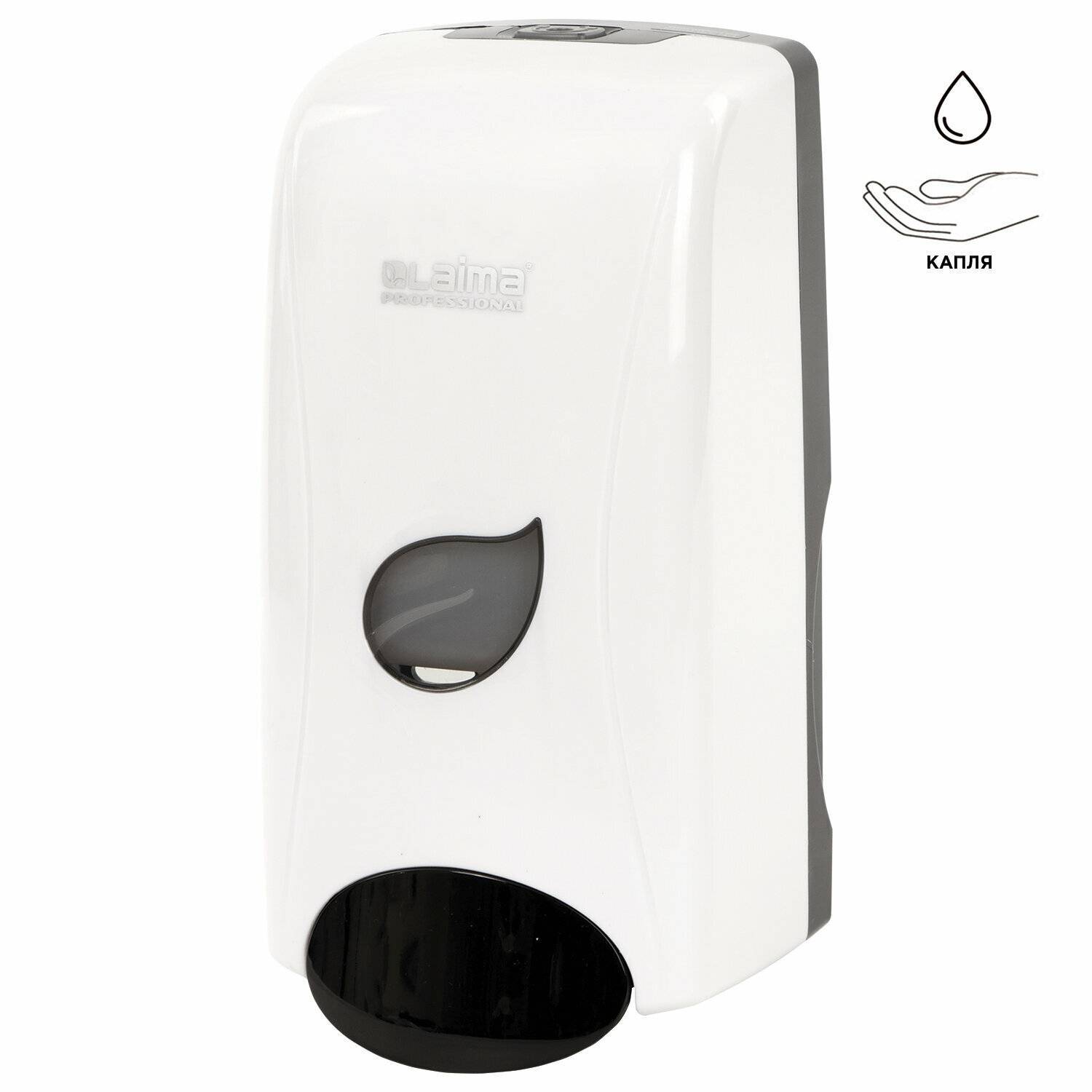 

Liquid Soap Dispenser Laima Eco Self-leveling 1 L White Abs Plastic 606551