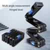High Precisions Aluminum Level Measuring Instrument Antidrops Strong Magnetic Bubble Level Balancer Ruler Measuring Tool