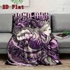 Glamorous Anime Band Maid 2D Flat Pattern Flannel Blanket High Quality All Seasons Warmth and Comfort Perfect for Christmas Gifts.PMT0914354