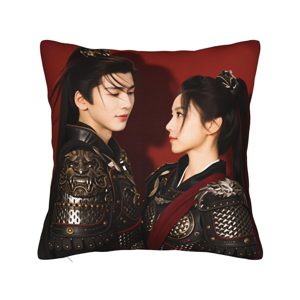 Tv Series Pursuit Of Jade Xie Zheng Zhang Linghe Pillow Case Pillow Cover For Sofa Car Home Decor Retro Trendy Cushion Cover