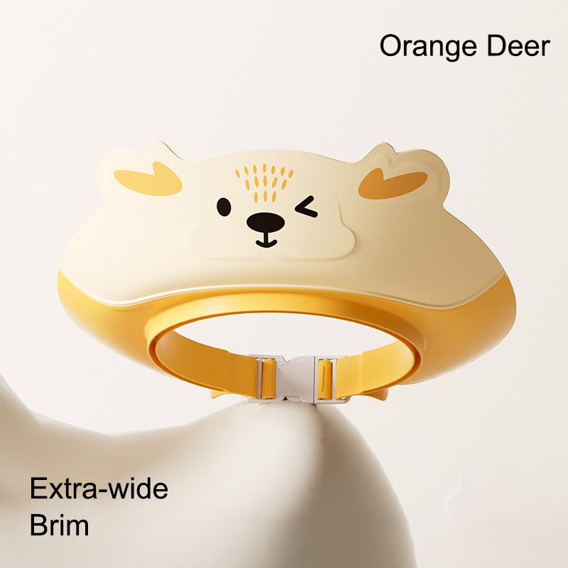 

Baby & Toddler Shower Cap, Baby Hair Washing Hat - Waterproof Ear Protector For Infants & Toddlers оленевий