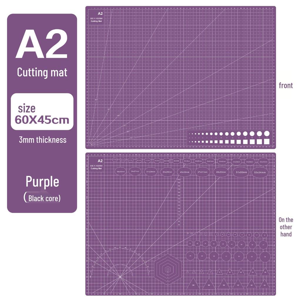 Thickened Multi-Purpose Cutting and Engraving Mat (A3, A2, A4)