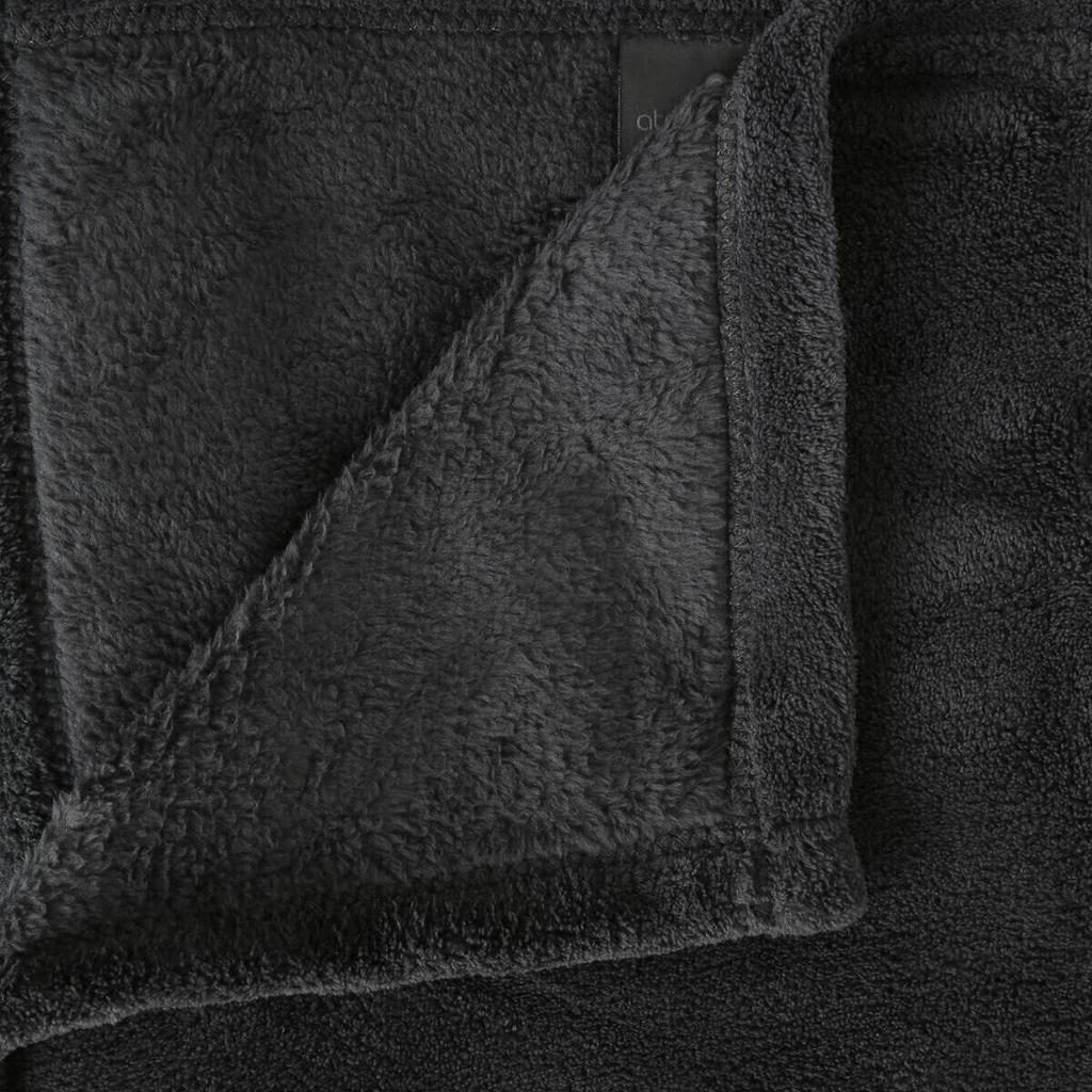 MICROFIBER BLANKET 130x180cm dark gray SOFT
