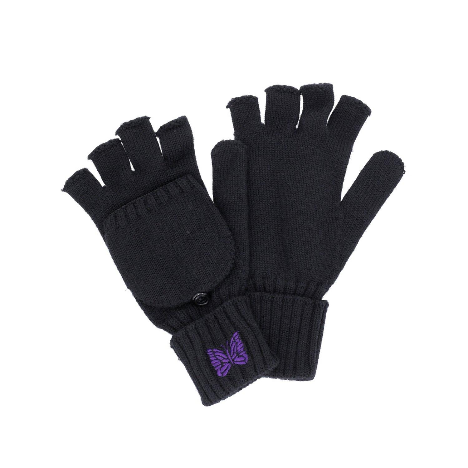 [Needles] RW062 E-Black Convertible Gloves