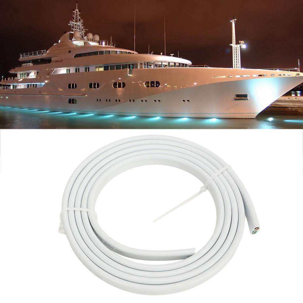 Triplex Marine Wire 10AWG Tinned Copper PVC Insulation Layer for Automotive Marine Speaker Solar