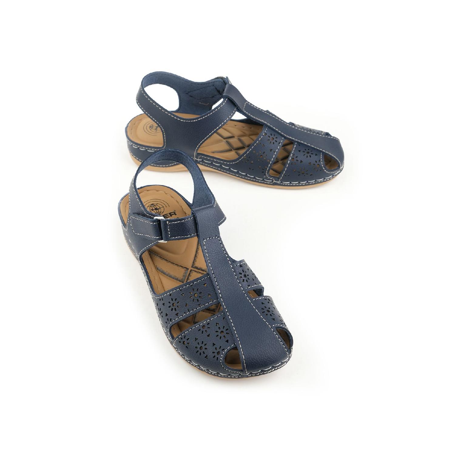 

Summer Woman Pu Adjustable Sandals 40 чорний