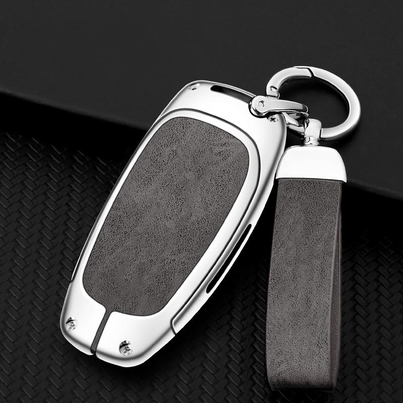 3/4 Button Car Key Holder For Hyundai Santa Fe Tucson Tucson Solaris Sonata Hybrid Nexo Nx4 Santafe Dn8    Key Fob