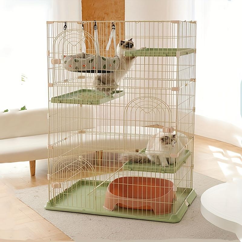 Pet Cage A Pet-Friendly Cage Breathable Non-Rusting Iron Pet Cage A Very Nice Pet Cage Dogs And Cats Love The Structure