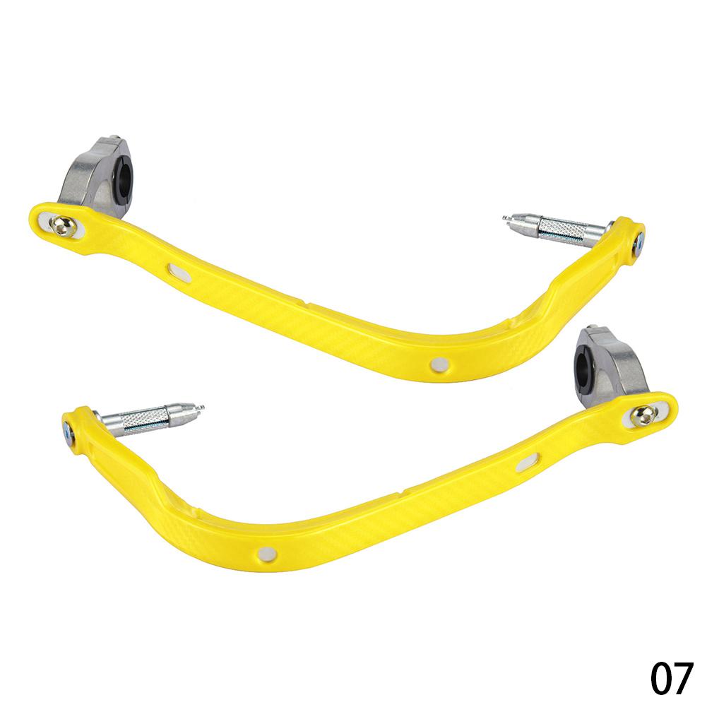 

2X22 мм 28 мм руль велосипеда для грязи, защита для рук, алюминиевая защита для мотоциклетных пит-байков для мотокросса Husqvarna жёлтый