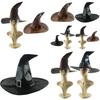 Harry Potter Witch Hat Costume Accessory With Leather Finish For Cosplay Events