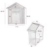 Doorbell Waterproof Cover Outdoor Doorbell Waterproof Shell Transparent Wireless Doorbell Rain Cover Protective Box