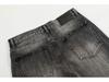 11KN Retro Unisex Used Wide Leg Jeans - Trendiges Katzenbart-Design, Schlankmachender Schnitt, Gerader Lockerer Stil
