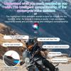 JYD-C68 Motorcycle Helmet Bluetooth Headset BT5.4 Handsfree Call Wireless Noise Reduction Waterproof Headphone with RGB Light For Motocross Rider