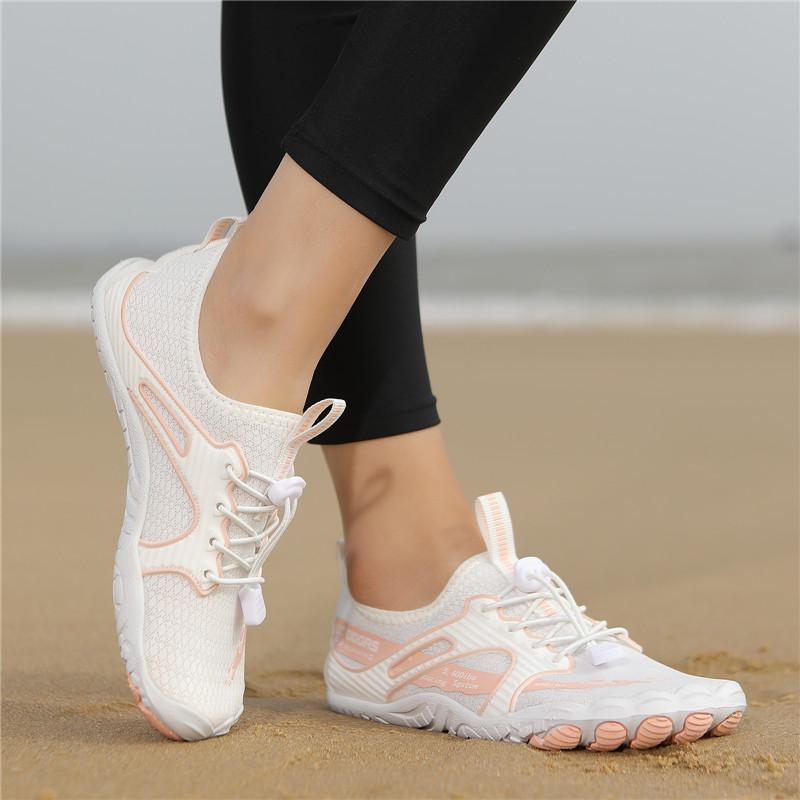 Atmungsaktive Wassersport-Schuhe Unisex Schnelltrocknende Watschuhe Rutschfeste Wasserschuhe zum Surfen Tauchen Angeln