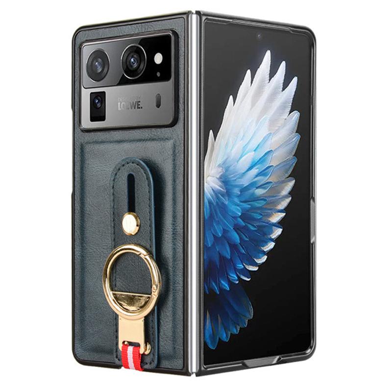 Handyhülle für Tecno Phantom V Fold2/Phantom V Fold mit Handschlaufe, stoßfeste Stoßstange, Schutzhülle