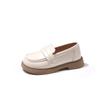 Summer spring and autumn jk single shoes British style baby black children's small leather shoes girls' shoes loafers 2025 new