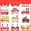 2023 New Christmas Decorative Glasses For Adults And Children Santa Claus Snowman Frames