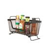 Multi-layer stackable fruit storage hand basket living room kitchen countertop seasoning vegetable snack basket