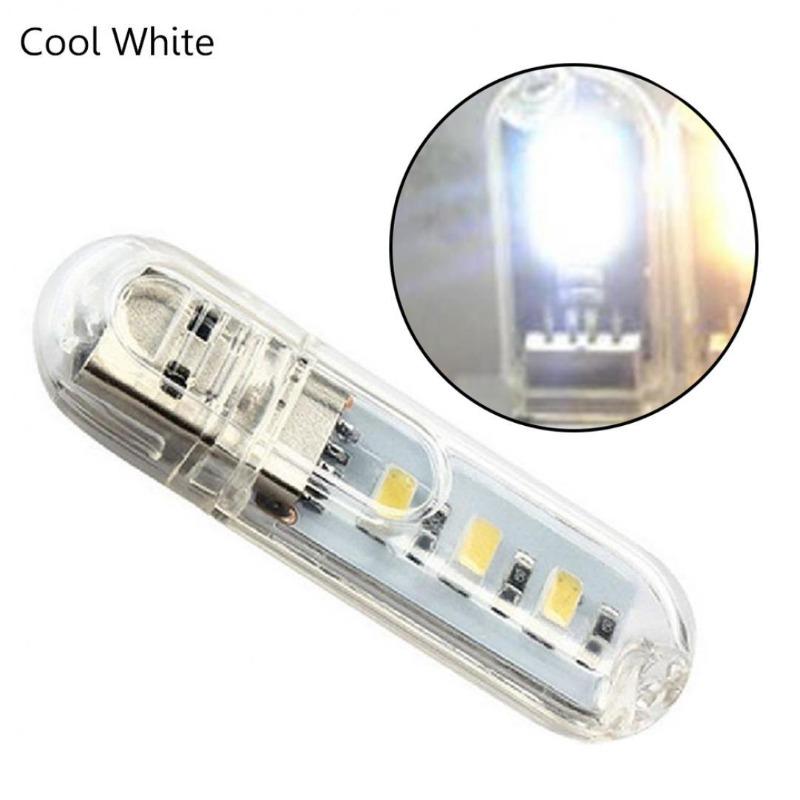 USB 5730 SMD 3 LED Night Light Camping Lamp For Laptops Computer
