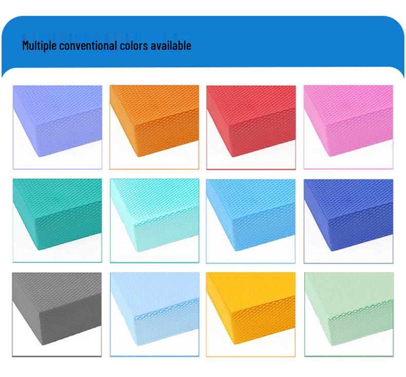 TPE Förtjockad Yogabalansplatta – 6 cm Knästående & Planka Stöd för Träningspass