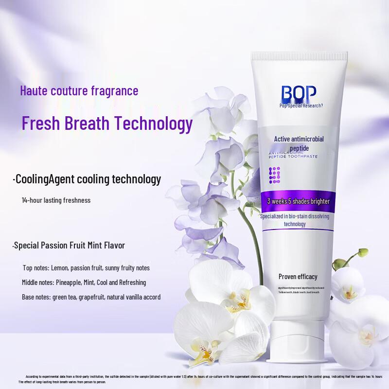 BOP Active Peptide Whitening Toothpaste